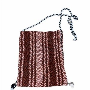 Reclaimed Material Crossbody Bag